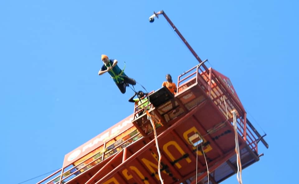 Amarinder Singh Chawla Bungee Jumping
