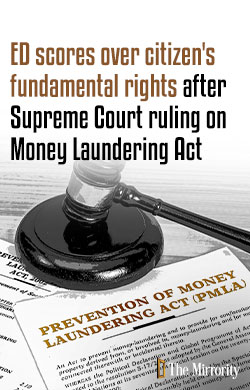 ED scores over citizen's fundamental rights